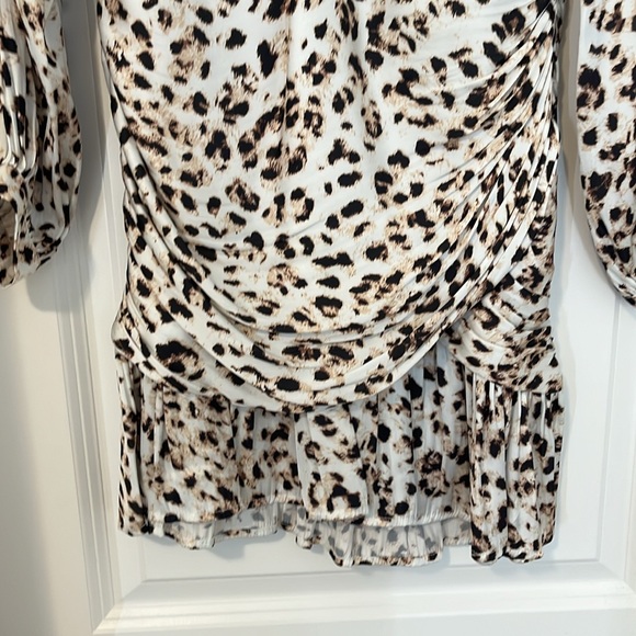 Leopard print mini dress - Picture 4 of 4